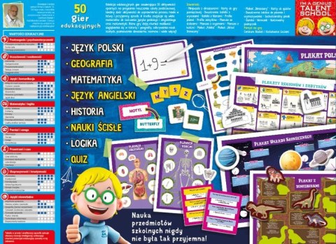 Gra IM A Genius 50 Gier edukacyjnych