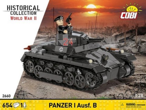 Klocki Panzer I Ausf.B 654 elementy