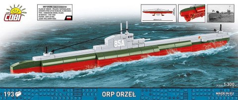 Klocki ORP Orzeł 193 klocki