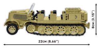 Klocki Sd.Kfz.8 Towing 8.8 cm Flak 36, 975 elementów