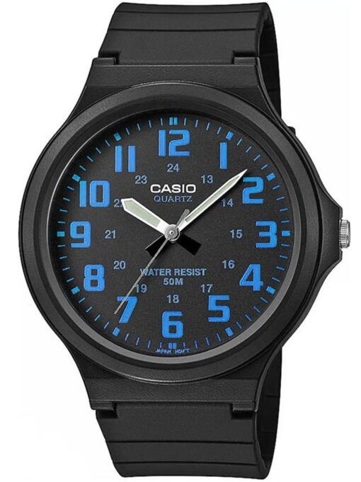 ZEGAREK MĘSKI CASIO MW-240-2B (zd166d) - KLASYKA