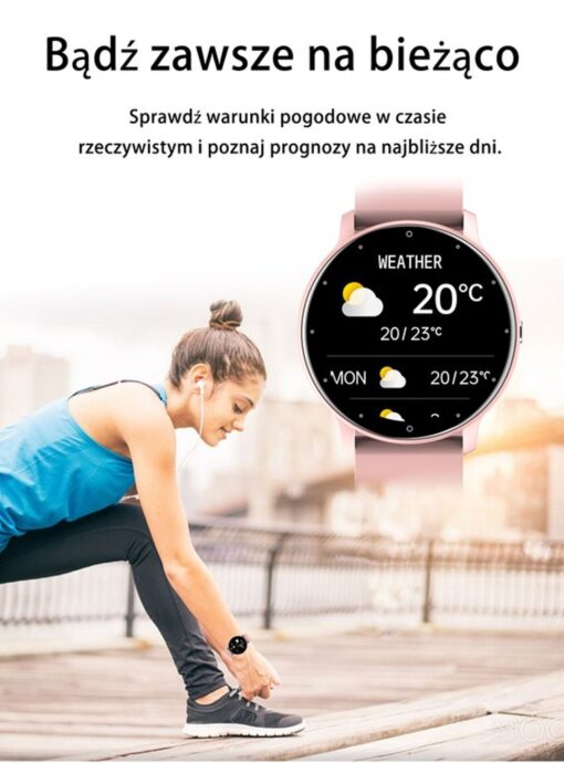 SMARTWATCH UNISEX GRAVITY GT1-8 - PULSOMETR, WŁASNE TARCZE (sg015h) - obrazek 20