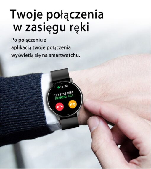 SMARTWATCH UNISEX GRAVITY GT1-8 - PULSOMETR, WŁASNE TARCZE (sg015h) - obrazek 18